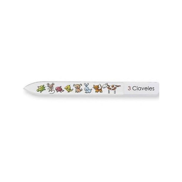3 claveles lima cristal bebe 9 cm