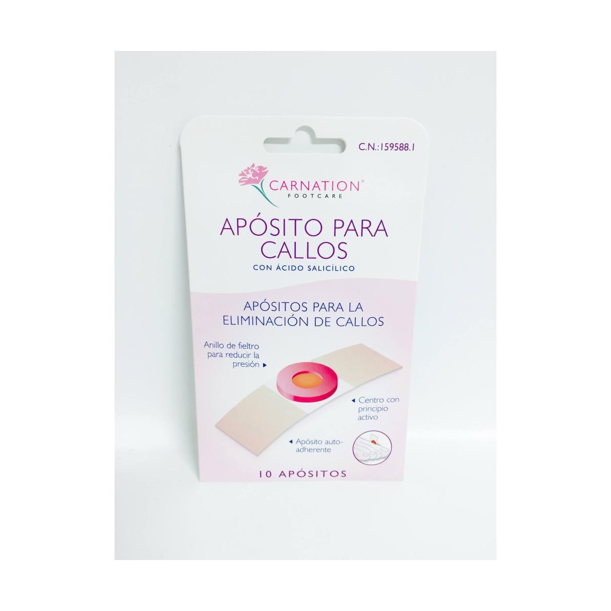 carnation aposito para callos 10 uds