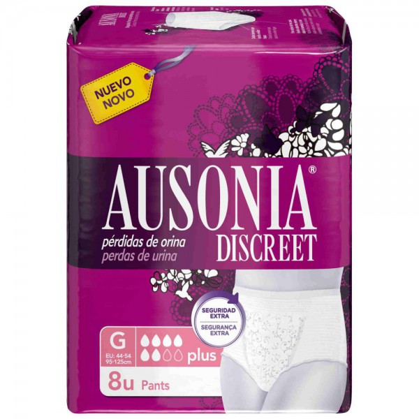 ausonia discreet pants plus tg 8
