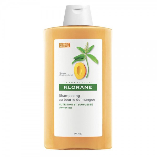 klorane champu nutritivo manteca de mango 400 ml