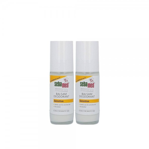 sebamed duplo desodorante balsamo roll on 50ml
