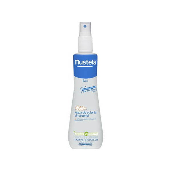 mustela agua de colonia sin alcohol 200 ml