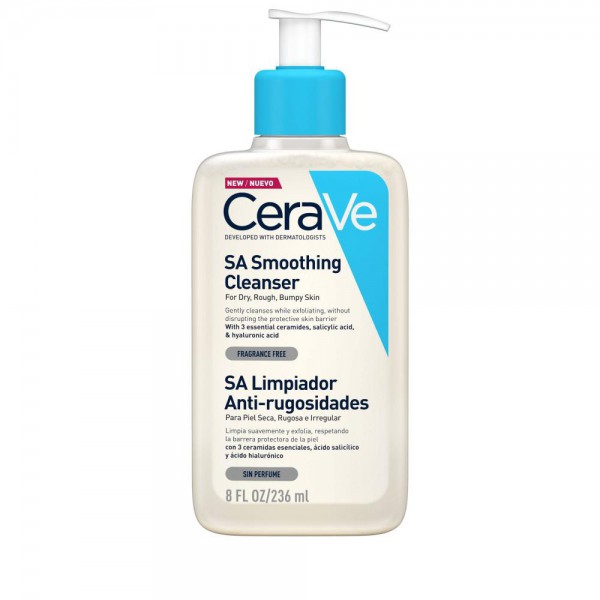 cerave sa limpiador anti rugosidades 236 ml