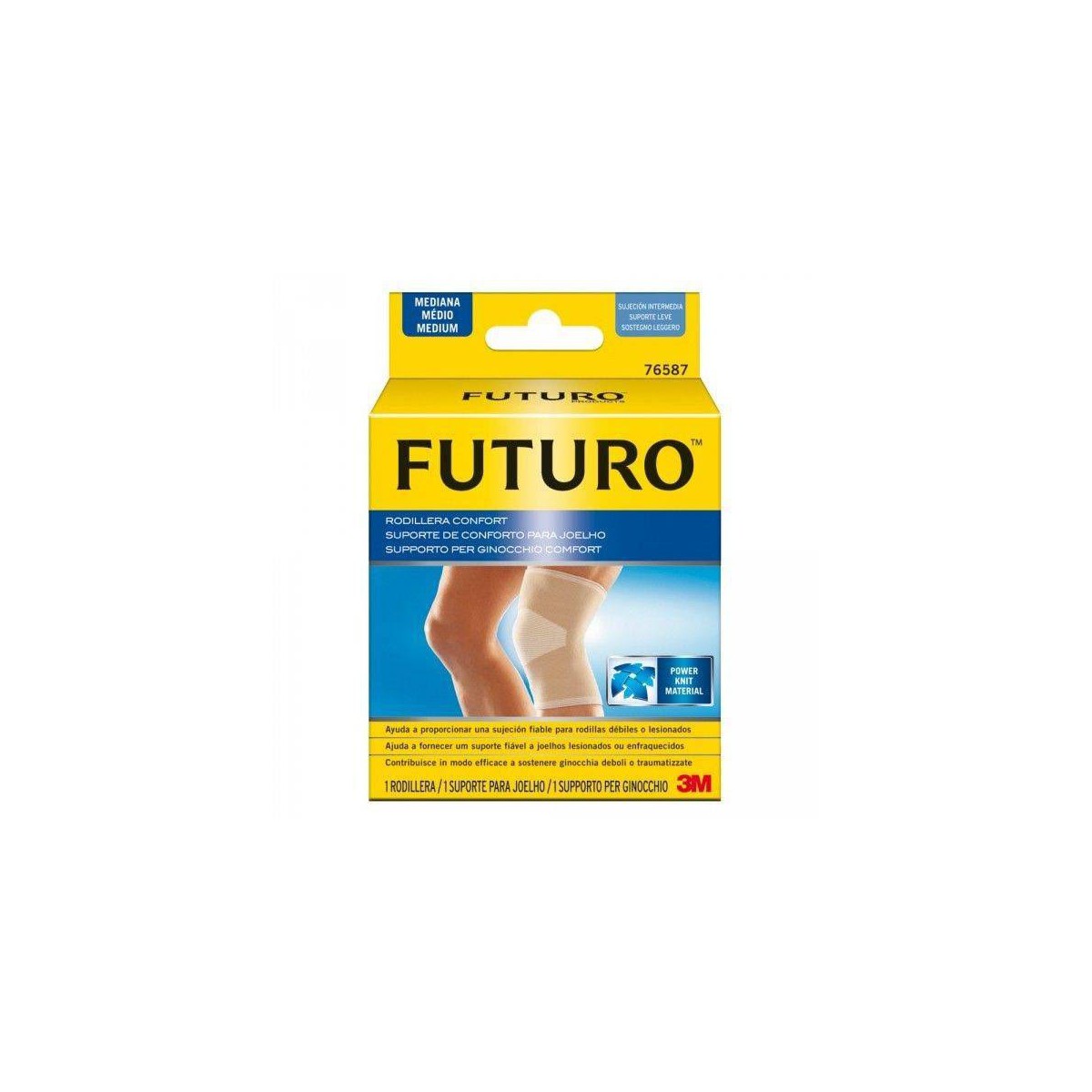 futuro rodillera comfort lift m