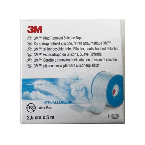 3m esparadrapo silicona 5x25cm