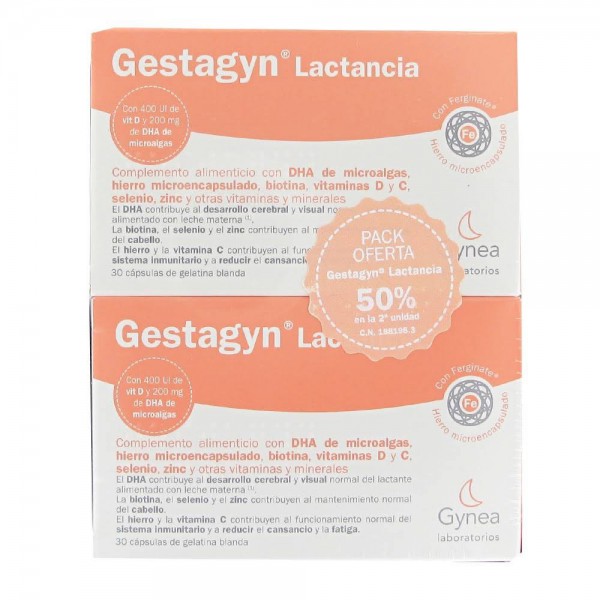 gestagyn lactancia 30 capsulas