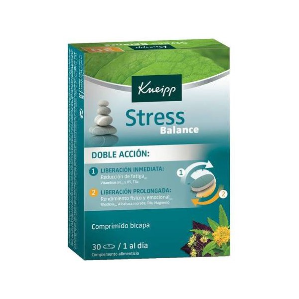 kneipp 30 comprimidos stress balance