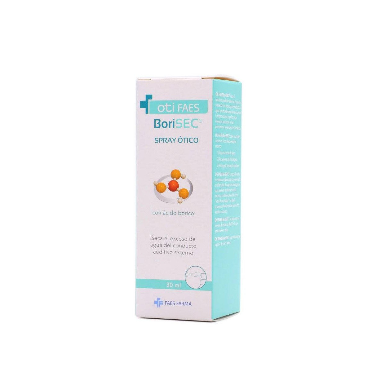 otifaes borisec spray otico 30 ml