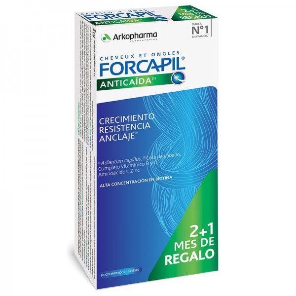 arkopharma forcapil anticaida cabello regalo 21 90 capsulas