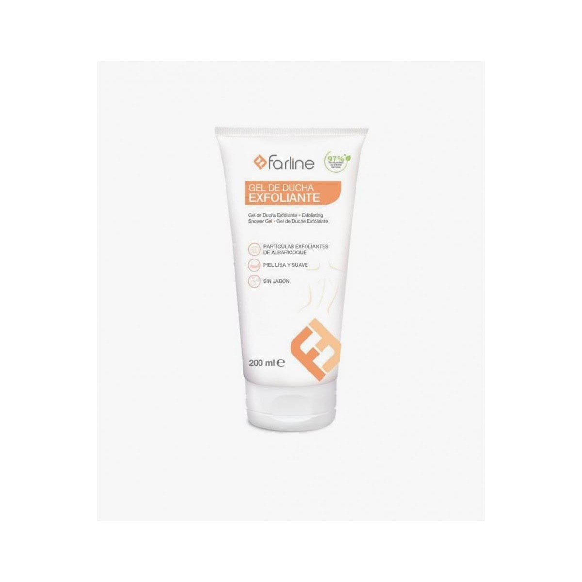 farline gel de ducha exfoliante 200ml