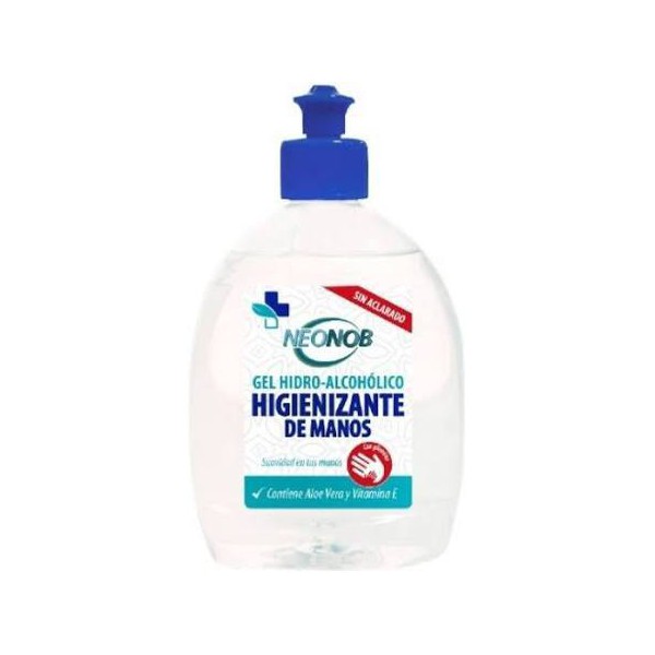 gel higienizante neonob 400 ml hidroalcoholico