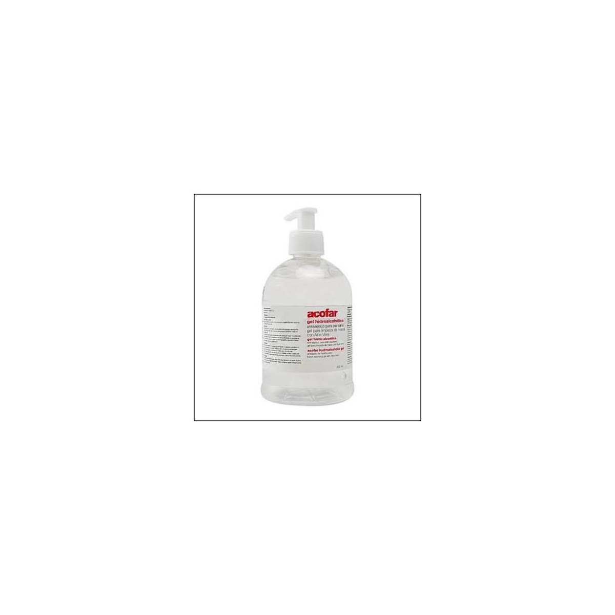 acofar gel hidroalcoholico 500 ml
