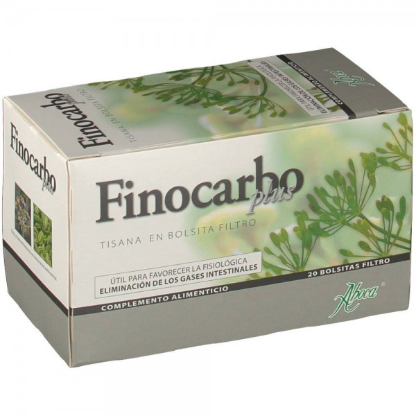 finocarbo plus tisana 20 bolsitas aboca