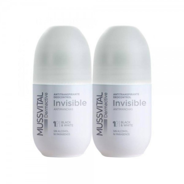 mussvital dermactive desodorante invisible antimanchas 75 ml