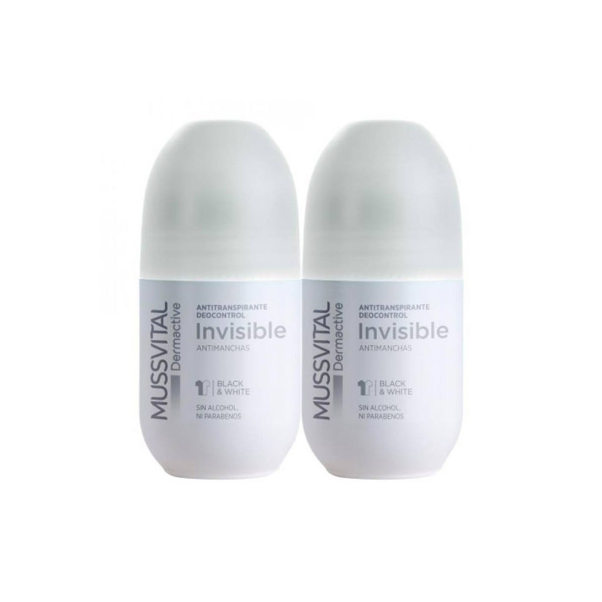 mussvital dermactive desodorante invisible antimanchas 75 ml