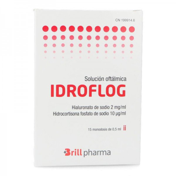 brill pharma idroflog solucion oftalmica 15 monodosis