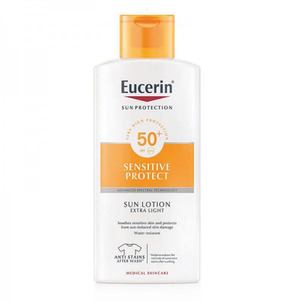 eucerin sun locion extraligera corporal spf50 400ml