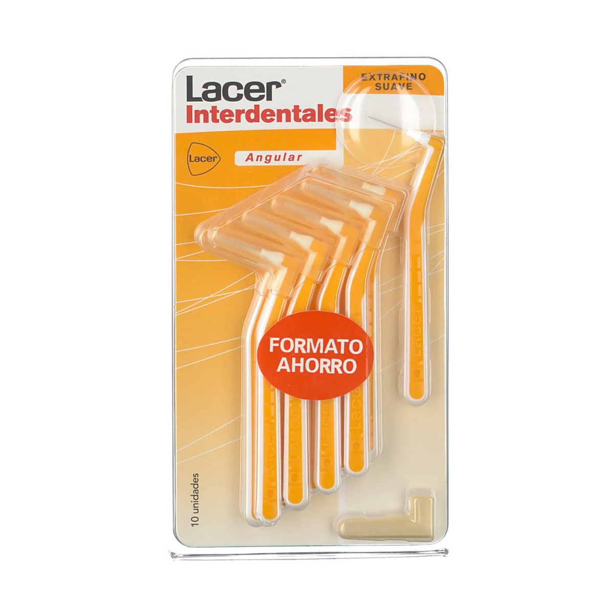 cepillo interdental angular extrafino suave lacer