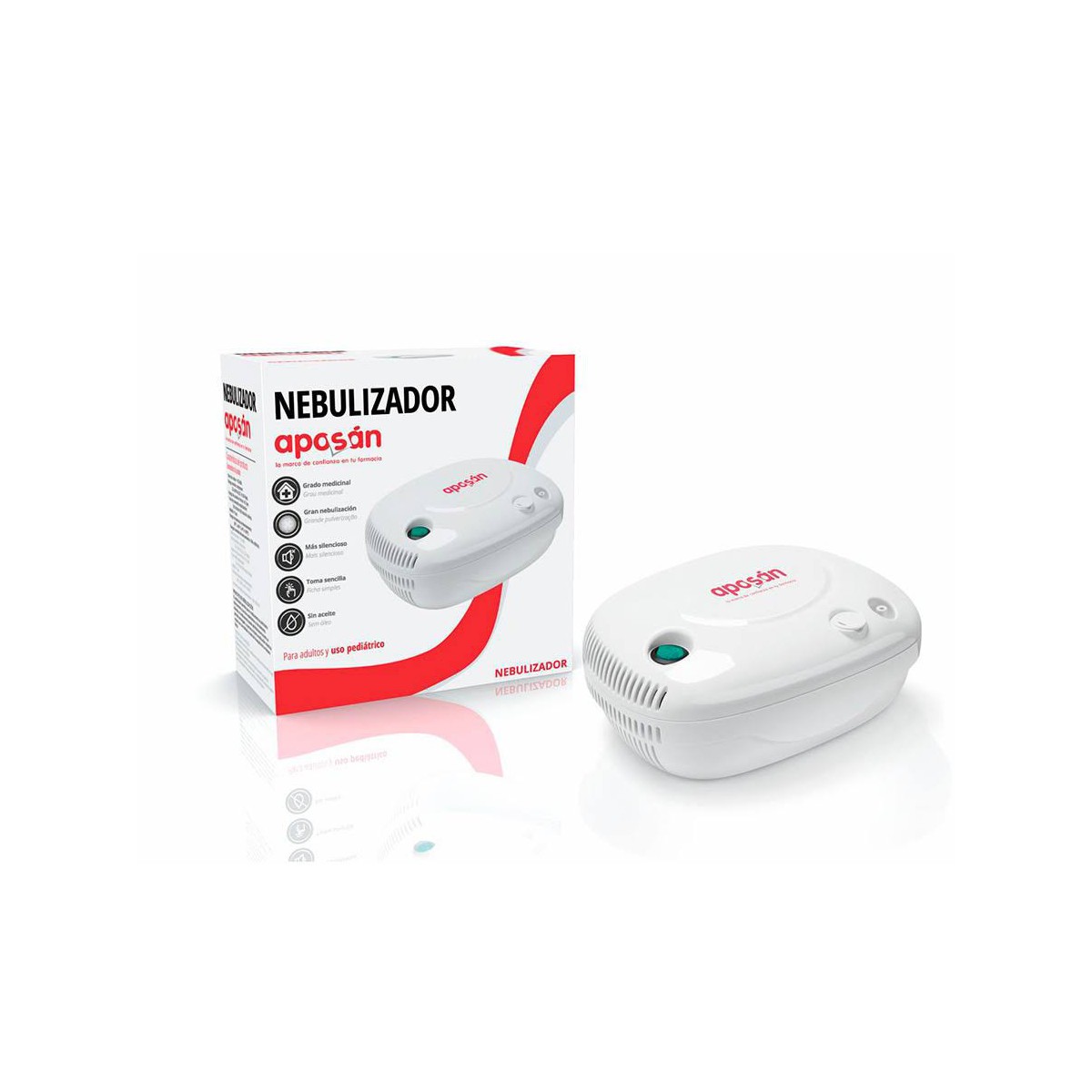 aposan nebulizador para aerosolterapia