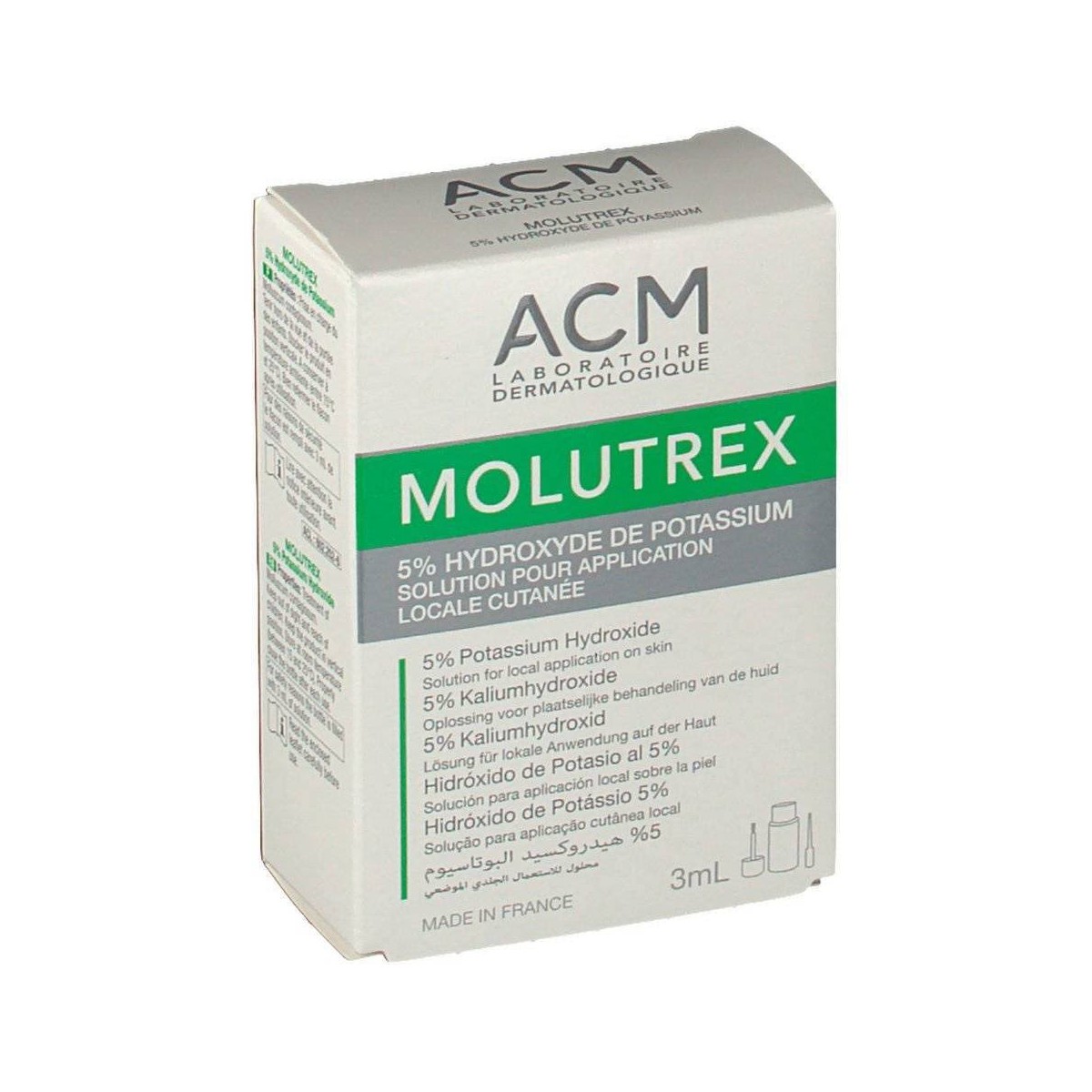 molutrex solucion acm 3ml