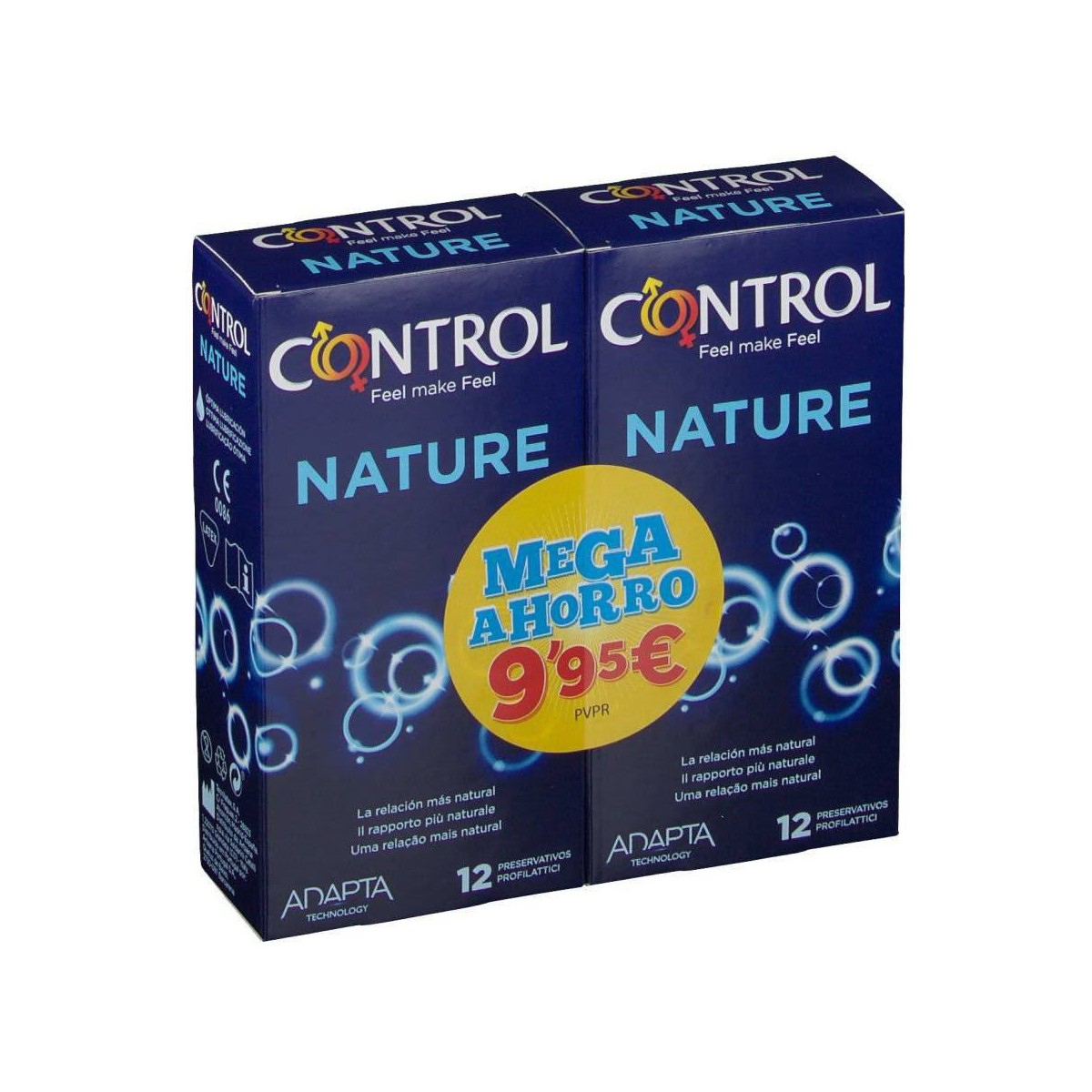 control nature 1212 preservativos pack