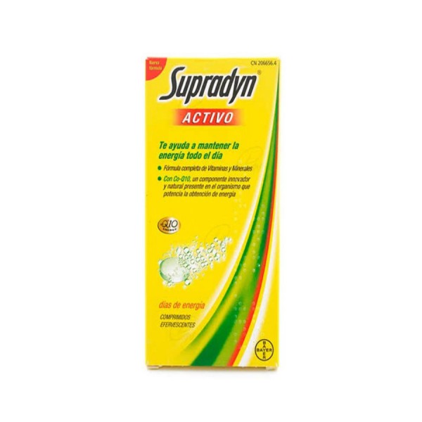 supradyn activo 30 comprimidos efervescentes