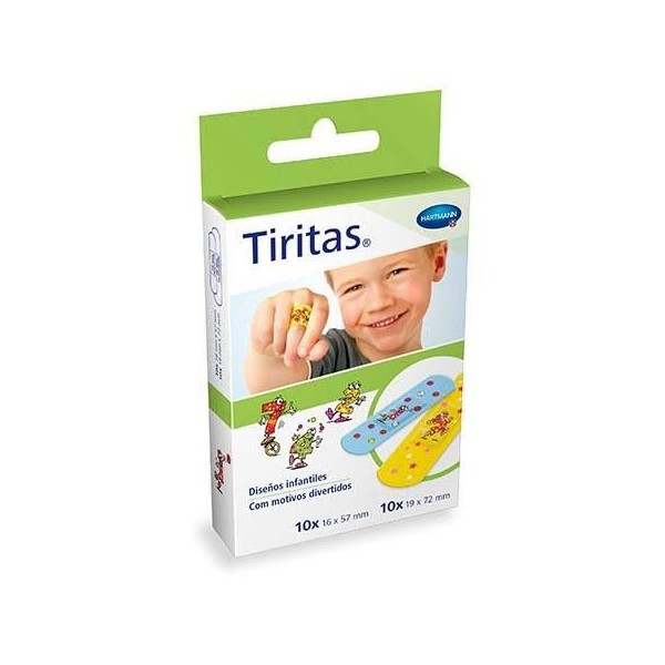 tiritas aqua kids aposito adhesivo 2 tamanos 12u