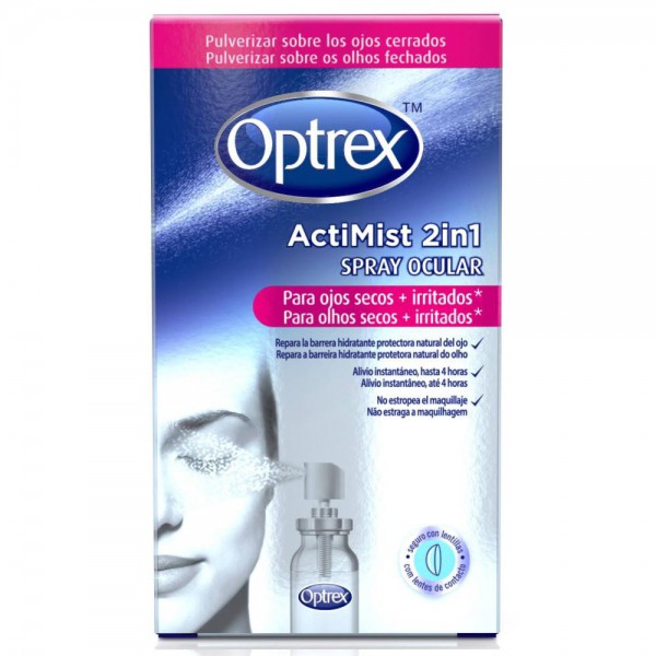 optrex actimist spray ojos secos e irritados 10ml