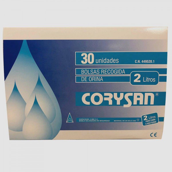 bolsa orina corysan 2 l 30 und
