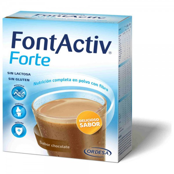 fontactiv forte 14 sobres chocolate