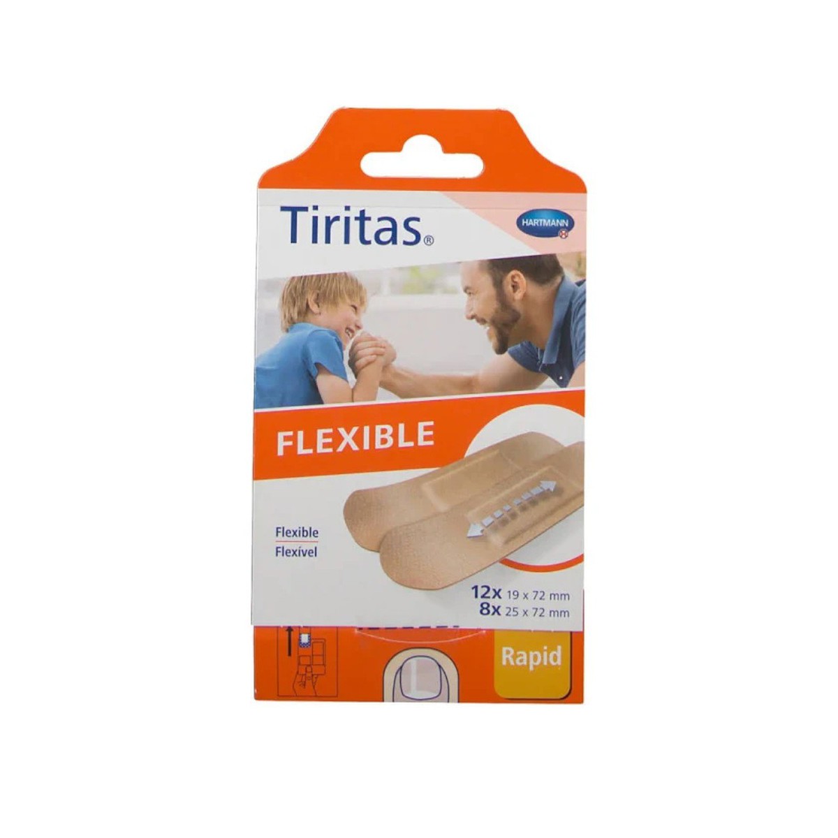 tiritas elastic rapid textil 20 u