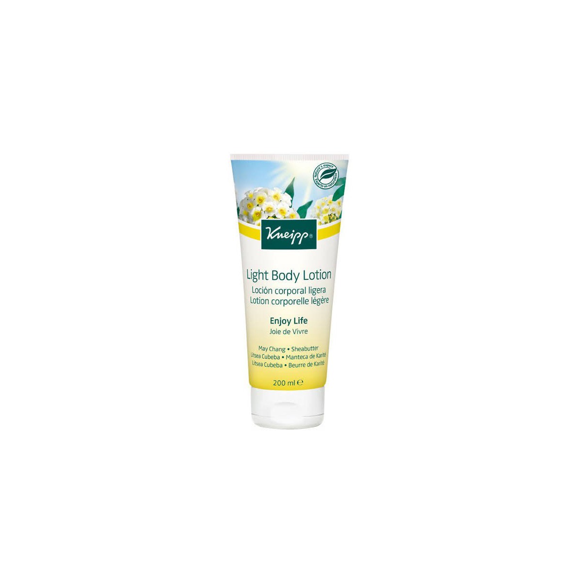 kneipp locion corporal ligera enjoy life 200 ml